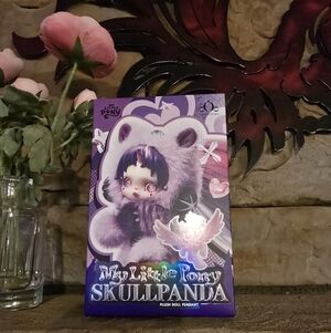 SKULLPANDA × My Little Pony Plush Doll Pendant *Fluttershy* Confirmed